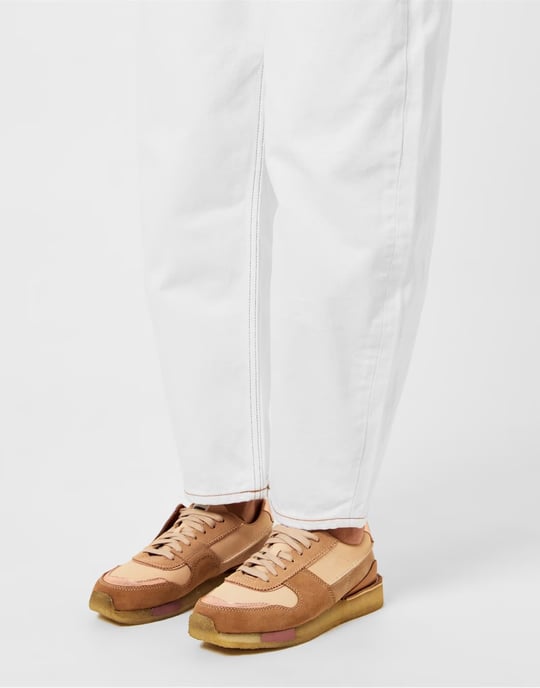 Torrun Licht Tan Combi Trainers - Image 6