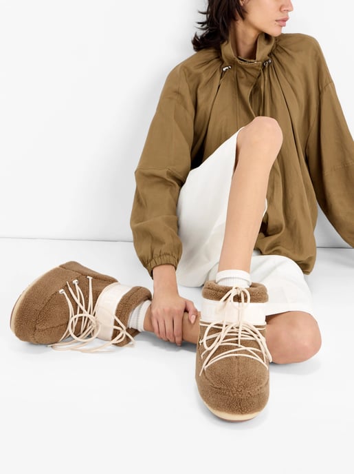 Icon Low Fleece Teddy Snow Boots - Image 5