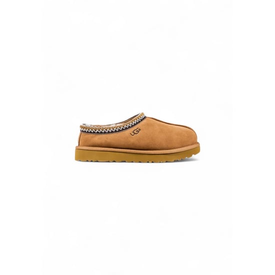 UGG Beige Leren Enkellaarsjes - Image 1