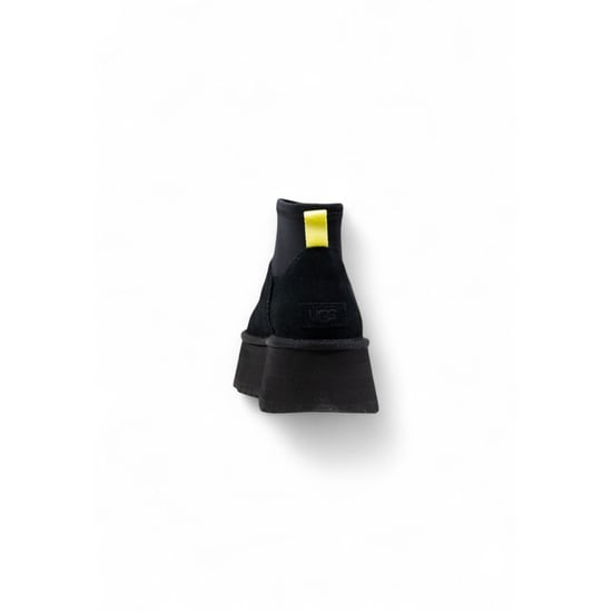 UGG Zwarte Suède Leren Enkellaarzen - Image 4