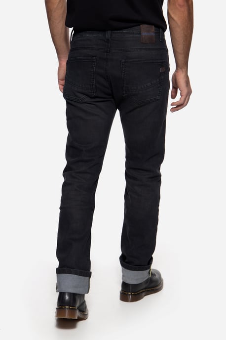 King Kerosin Herren Motorradjeans Kustombuilt - Image 2