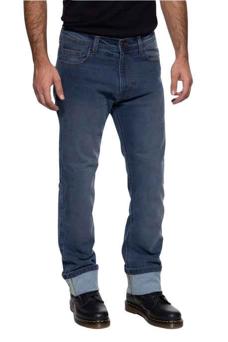 King Kerosin Herren Motorradjeans Kustombuilt - Motor Gear - Image 1