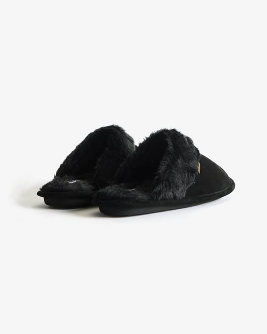 Mule Mule Slipper in Black - Image 4