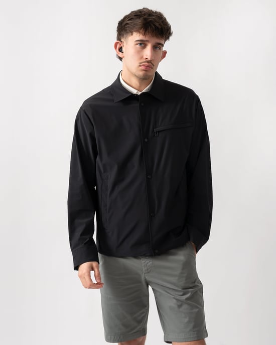 Long Sleeve Jacket in Black - Image 1