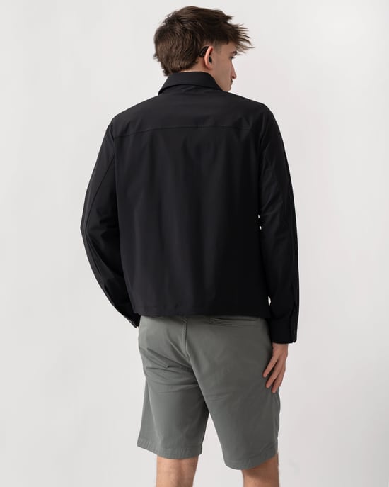 Long Sleeve Jacket in Black - Image 2