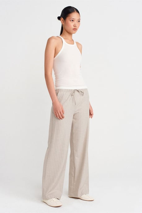Ribbed Cotton Sleeveless Cami Blouse - Image 4