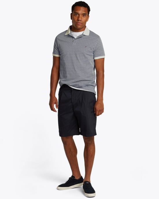 Regular Fit Interlock Regular Fit Polo Shirt Regular Fit Polo Shirt in Grey - Image 1