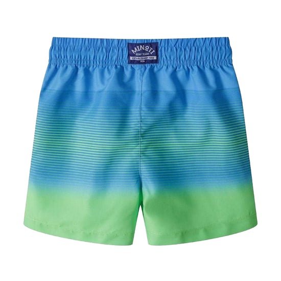 Minoti Jongens Kleurblok Zwemshort (Groen/blauw) - Image 2