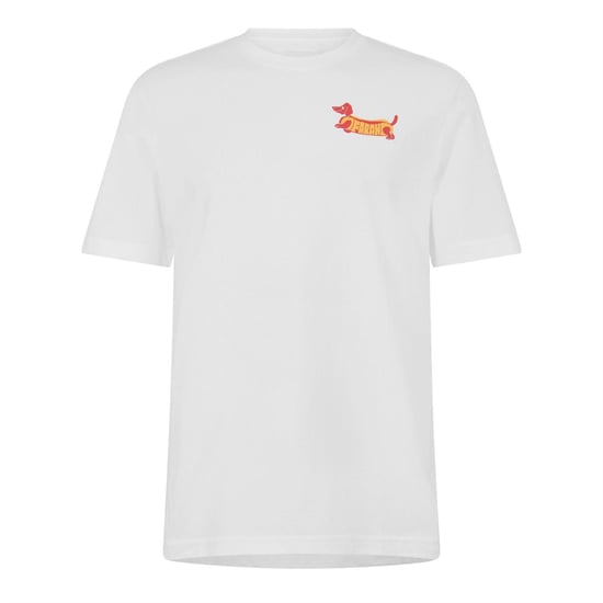Farah Heren Rayners Grafisch T-shirt (Wit) - Image 1