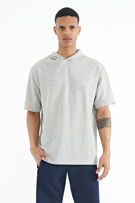 Oversized Kaptrui met Korte Mouwen - Image 1