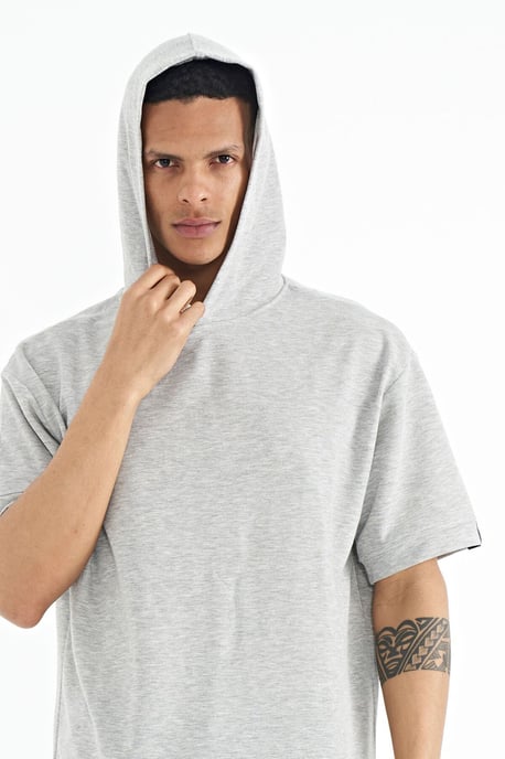 Oversized Kaptrui met Korte Mouwen - Image 2