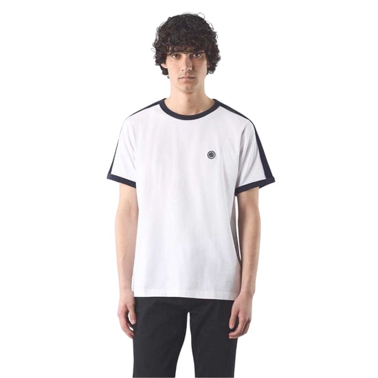 Pretty Green Mens Denton Cotton Regular T-Shirt (White) - Image 3