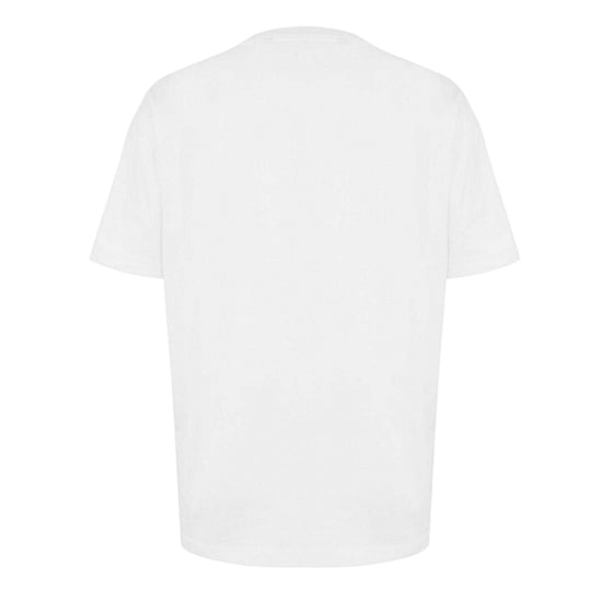 Palm Angels Unisex T-shirt voor volwassenen met Londen-spuitverfprint (Wit/Geel) - Image 2