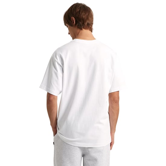 Vans Mens Logo Cotton T-Shirt (White) - Image 2