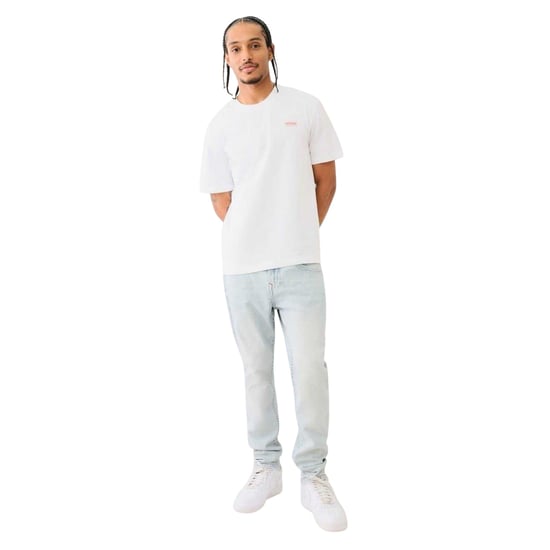 True Religion Mens Cotton T-Shirt (White) - Image 1