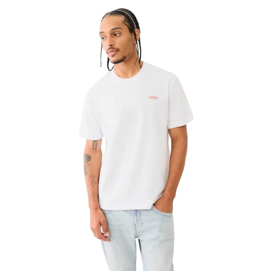 True Religion Mens Cotton T-Shirt (White) - Image 2