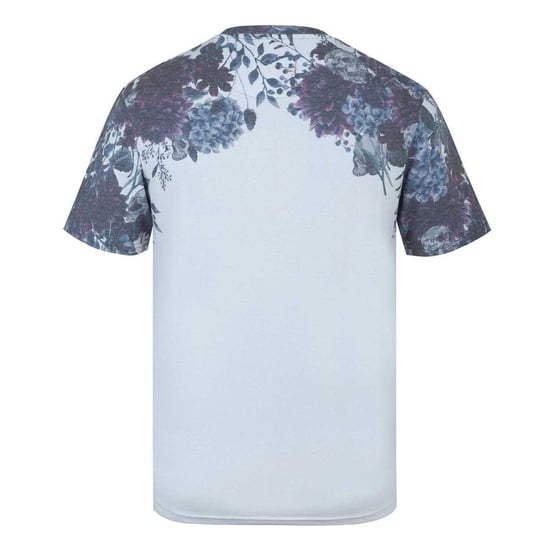 Firetrap Mens Sub All-Over Print T-Shirt (White/Navy) - Image 2