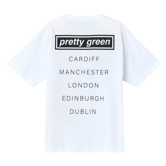 Pretty Green Mens Live Forever T-Shirt (White) - Image 3