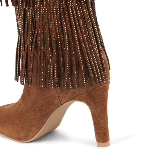 Kurt Geiger London Suede Shoreditch Otk Boots - Image 4
