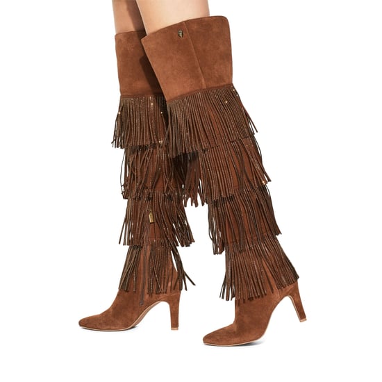 Kurt Geiger London Suede Shoreditch Otk Boots - Image 5