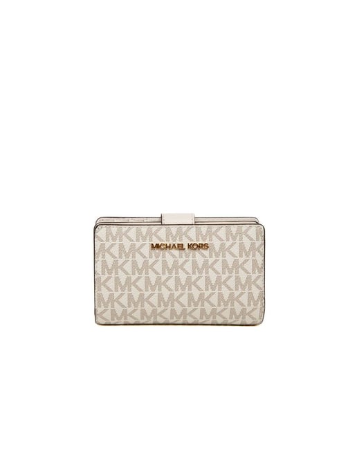 Michael Kors Plånbok & Nyckelring Ljusgrädde Multi - Image 1