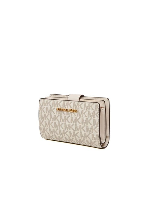 Michael Kors Plånbok & Nyckelring Ljusgrädde Multi - Image 2