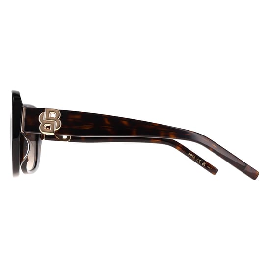 Hugo Boss Butterfly Womens Havana Grey Brown Gradient BOSS 1791/G/S - Image 3
