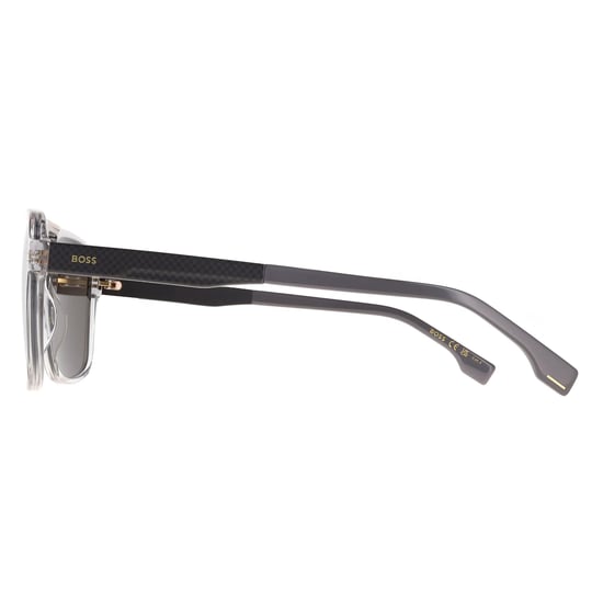 Hugo Boss Aviator Mens Grey Grey BOSS 1766/S - Image 3