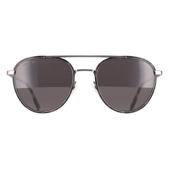 Lacoste Oval Mens Gunmetal Solid Grey Smoke L258S - Image 1