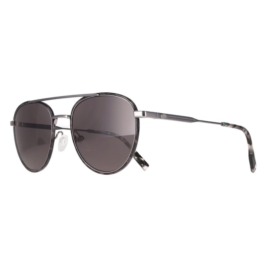 Lacoste Oval Mens Gunmetal Solid Grey Smoke L258S - Image 2