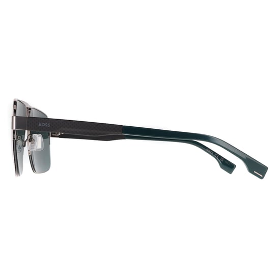 Hugo Boss Aviator Mens Grey Green Mirror BOSS 1767/S - Image 3