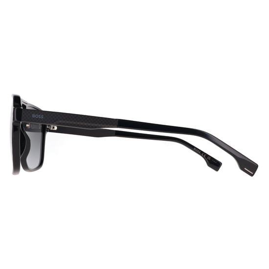 Hugo Boss Aviator Mens Matte Black Dark Grey Gradient BOSS 1766/S - Image 3