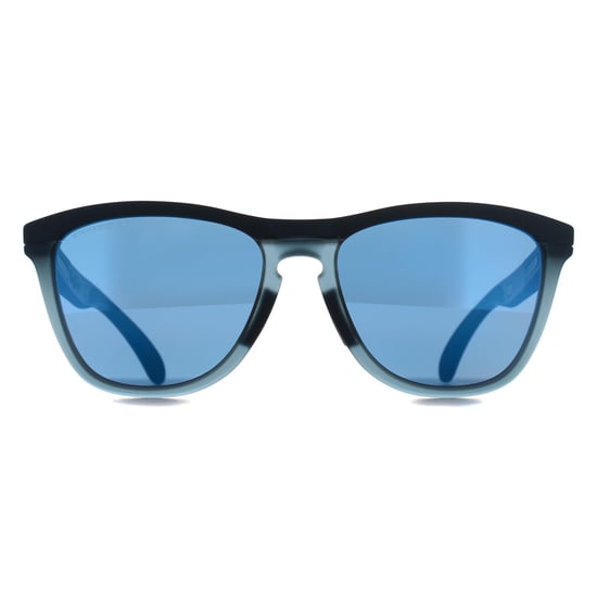 Oakley Square Mens Matte Black Prizm Sapphire Frogskins Range - Image 1