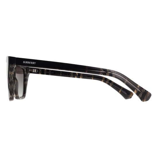 Burberry Cat Eye Womens Grey Check Grey Gradient BE4468 - Image 3