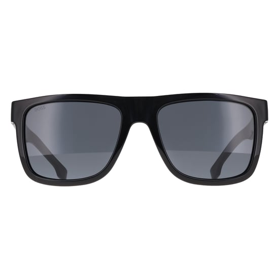 Hugo Boss Rectangle Mens Black Grey BOSS 1647/S - Image 1