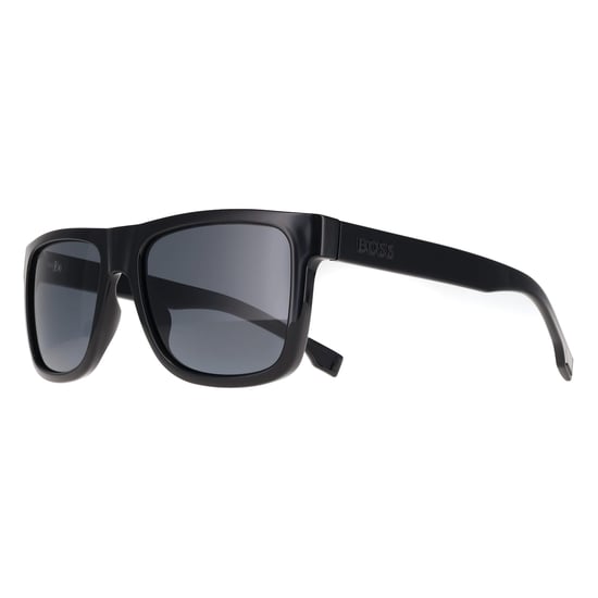 Hugo Boss Rectangle Mens Black Grey BOSS 1647/S - Image 2