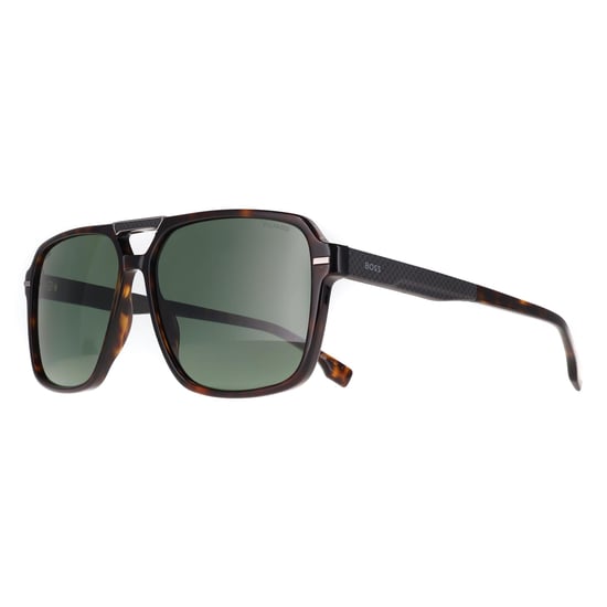 Hugo Boss Aviator Mens Havana Green Polarized BOSS 1766/S - Image 2