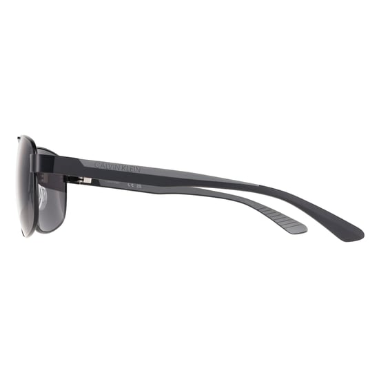 Calvin Klein Aviator Mens Matte Black Charcoal Dark Grey CK20319S - Image 2