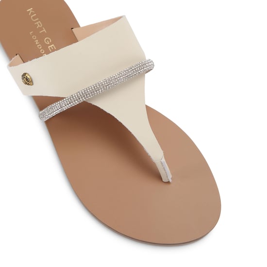 Kurt Geiger London Leather Strand Braid Sandals - Image 4