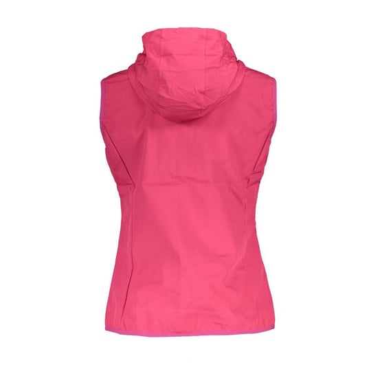 Scuola Nautica Roze Polyester Damesjack - Image 3