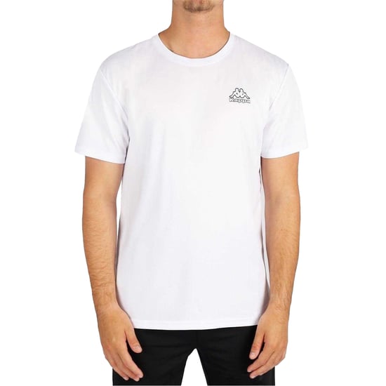 Kappa Heren Normaal T-Shirt (Wit) - Image 1