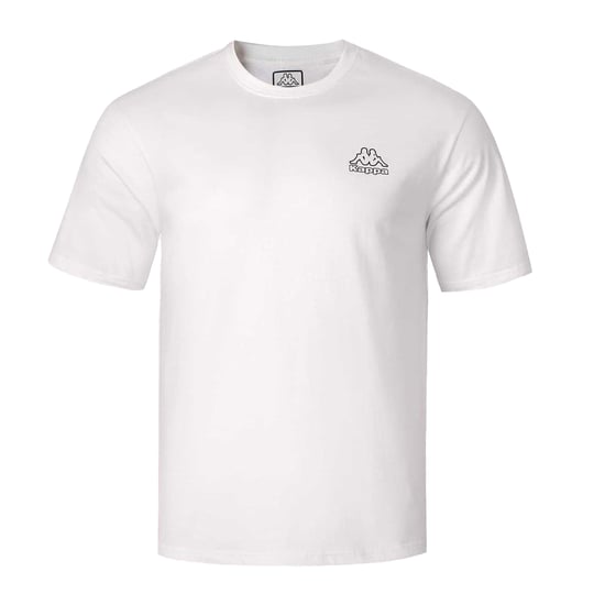 Kappa Katoenen heren-T-shirt (Wit) - Image 2