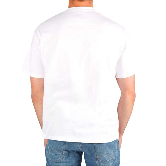 Kappa Katoenen heren-T-shirt (Wit) - Image 5
