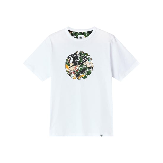 Pretty Green Mens Convergence Graphic Print Regular T-Shirt (White) - Image 2