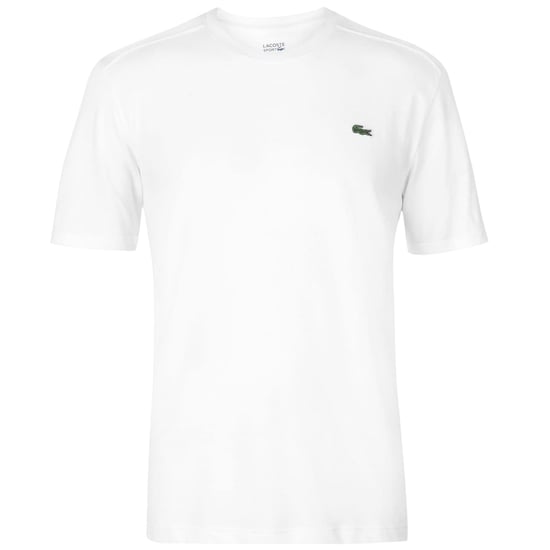 Lacoste Mens Logo Premium Cotton T-Shirt (White) - Image 2