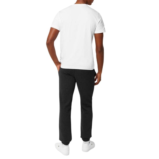 Lacoste Mens Logo Premium Cotton T-Shirt (White) - Image 3