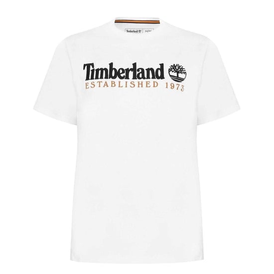 Timberland Mens Heritage Cotton T-Shirt (White) - Image 1