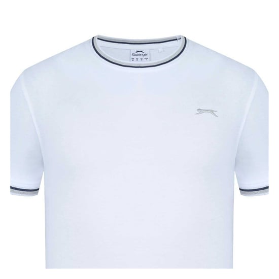 Slazenger Katoenen heren-T-shirt (Wit) - Image 4