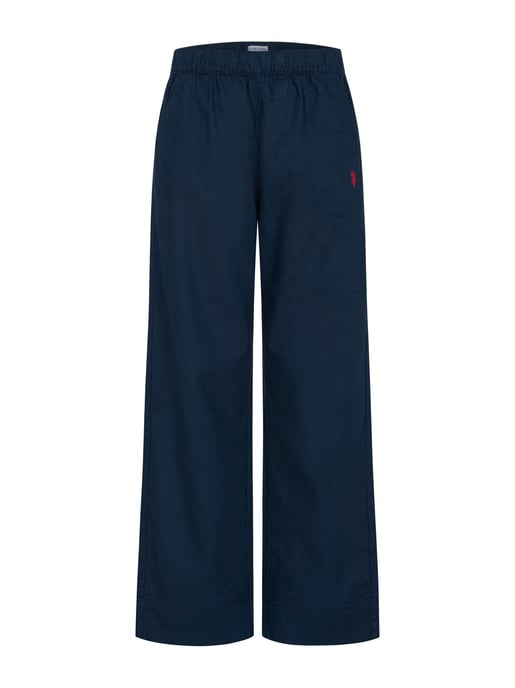 U.S. Polo Assn. dames linnenmix broek met elastische tailleband - Image 1