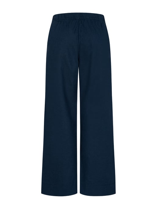 U.S. Polo Assn. dames linnenmix broek met elastische tailleband - Image 2